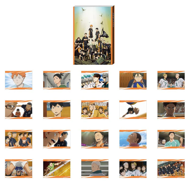 Happy Kuji Haikyu!! - G Prize Postcard Book Complete Set of 5 Types