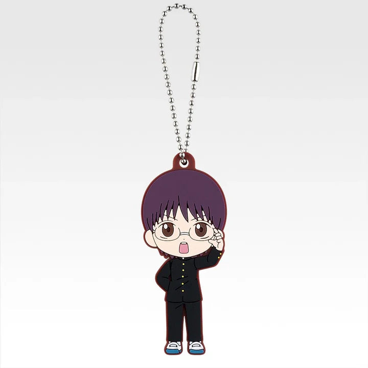 Ichiban Kuji 3rd Year Class Z Ginpachi Sensei Kuji-Style Youth Is Here! - H Prize Rubber Charms Complete Set of 10 Types
