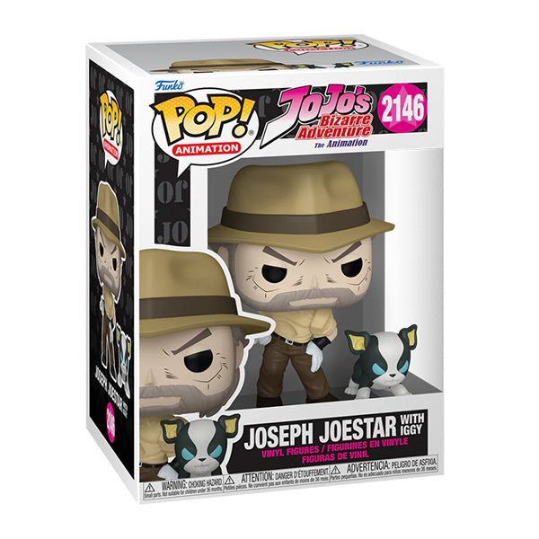 Funko POP! Jojo Bizarre ADV: Joseph Joestar w/Iggy (2146)