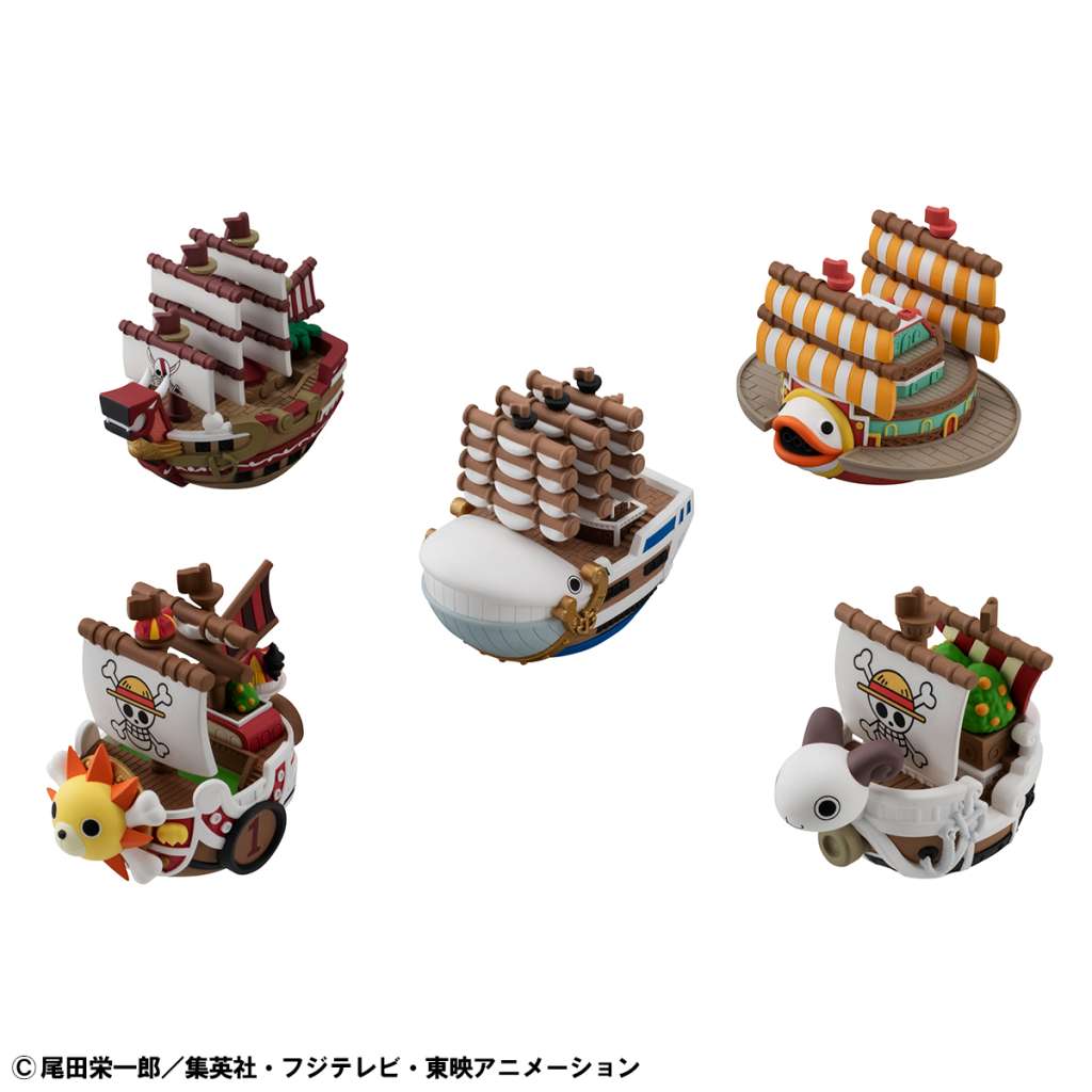 One Piece Yuracolle Grand Line Coll Display (6)