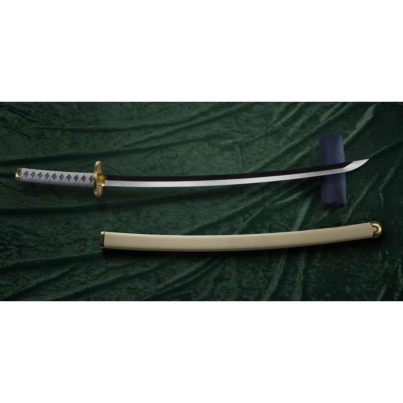 One Piece Roronoa Zoro 3 Sword Style Proplica Set