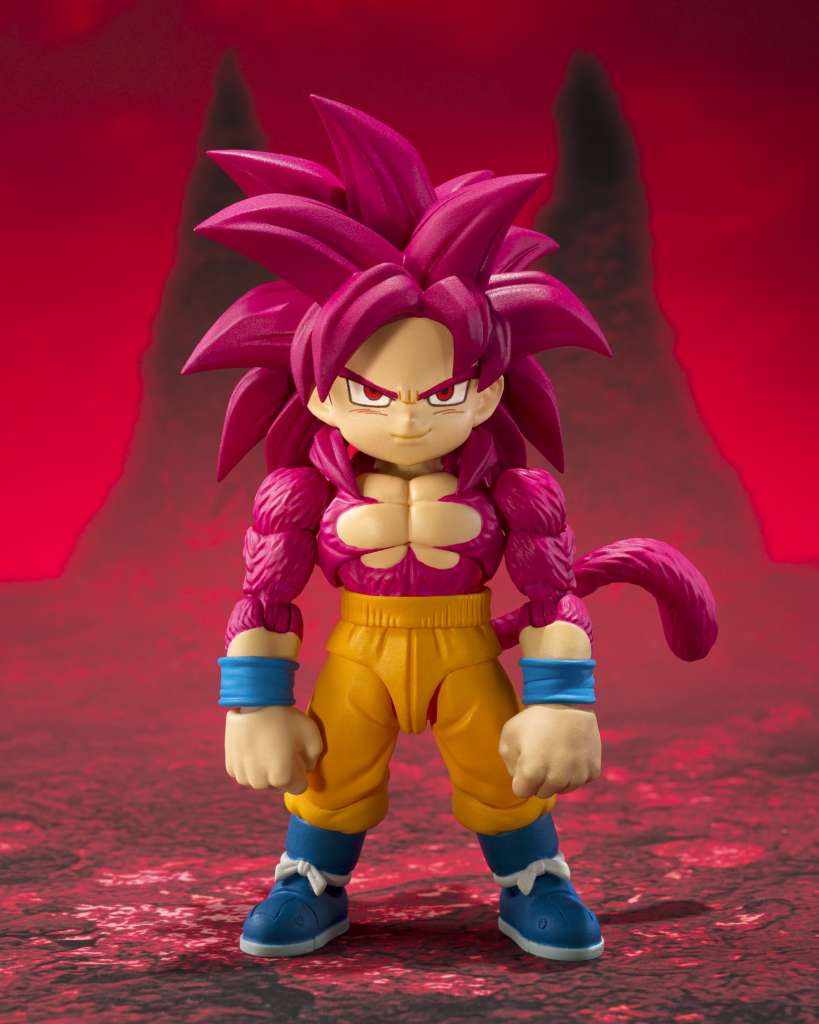 DRAGON   BALL   DAIMA   S.H.FIGUARTS   -   SUPER   SAIYAN   4   SON   GOKU   (MINI)