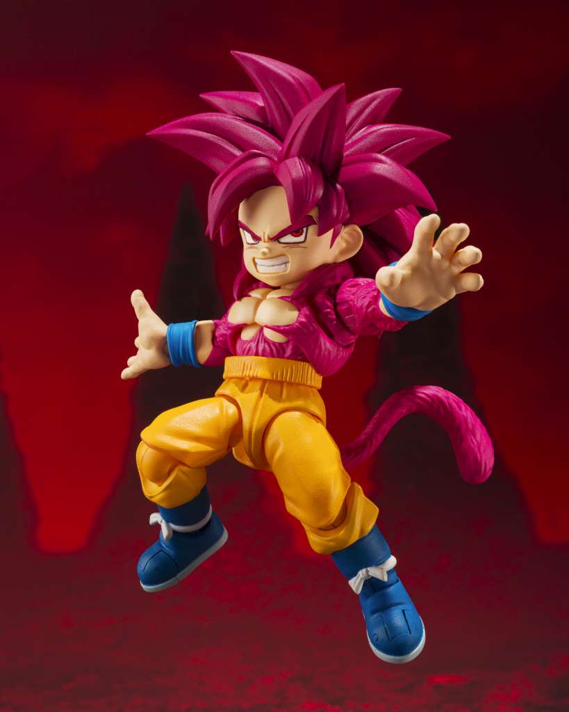 DRAGON   BALL   DAIMA   S.H.FIGUARTS   -   SUPER   SAIYAN   4   SON   GOKU   (MINI)