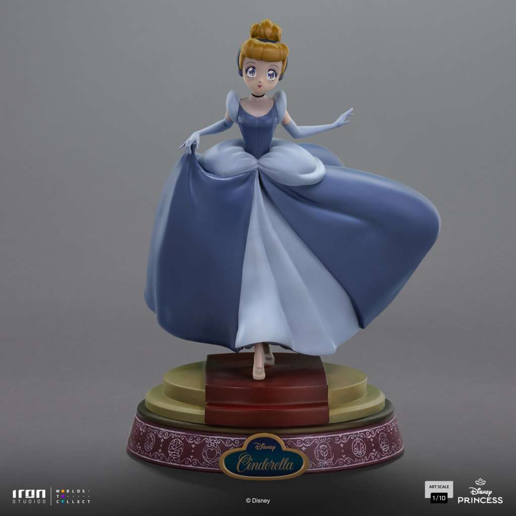 Disney Anime Princess Cinderella Pvc Statue