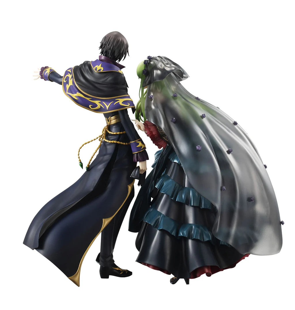 Code Geass Lelouch Of The Rebellion Precious Gem L.l. & C.c. Set 20th Ann Rerun Statue