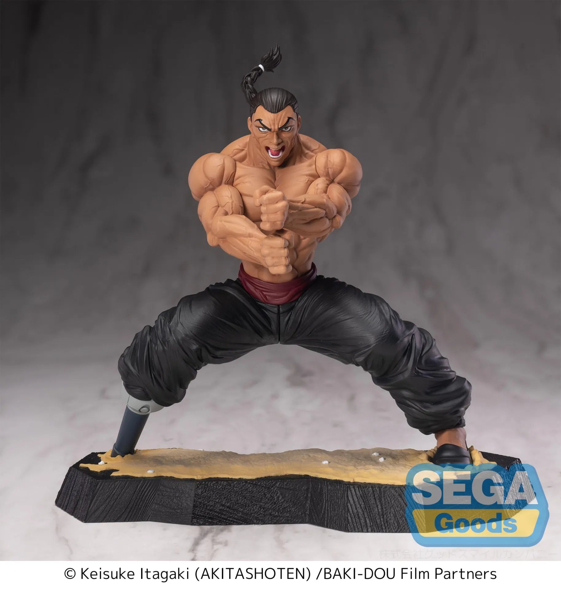 Baki-dou Kaioh Retsu Luminasta Figure
