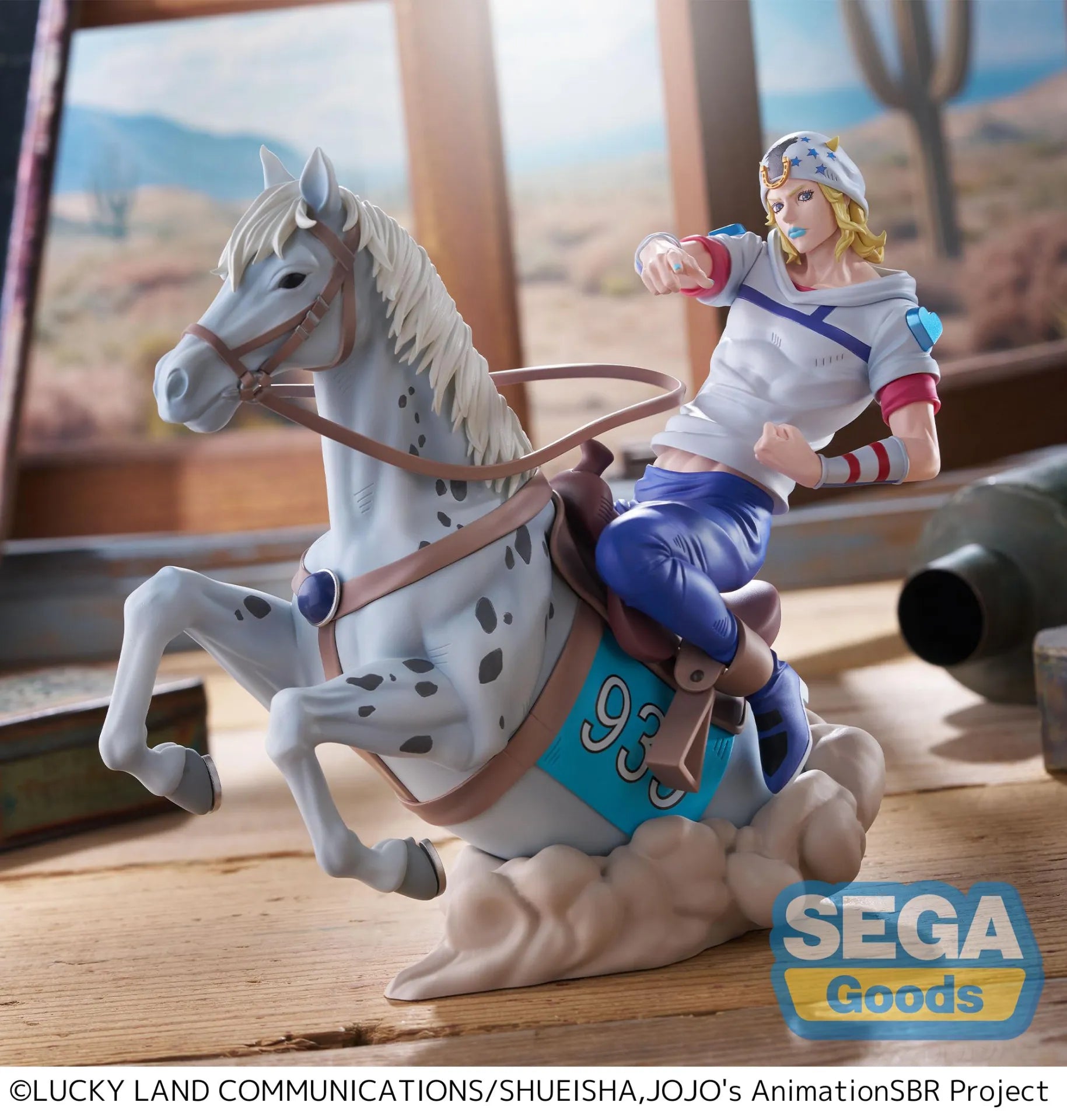 Steel Ball Run Jojo Bizarre Adventure Jhonny Joestar Xross Link Max Fig