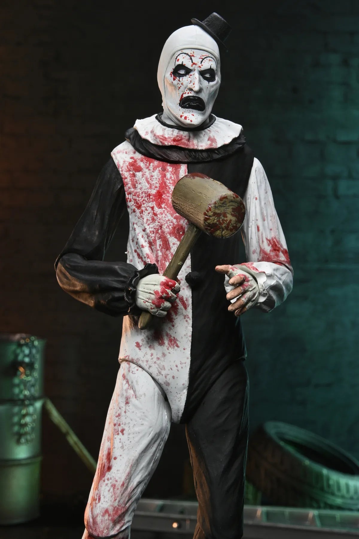 Terrifier 2 Art The Clown Blood Splattered Ultimate Af