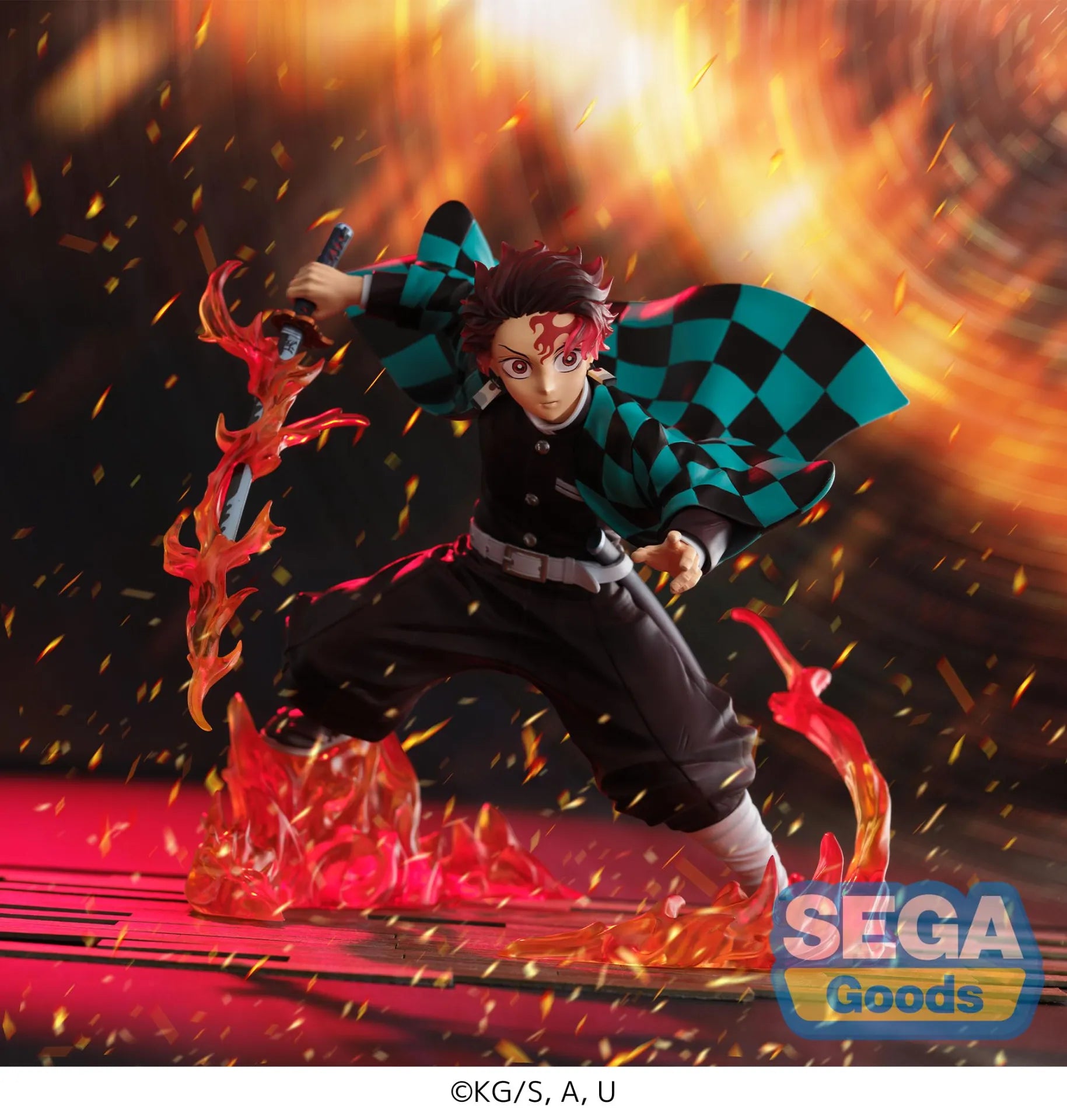Demon Slayer Tanjiro Kamado Transparent World Figurizma