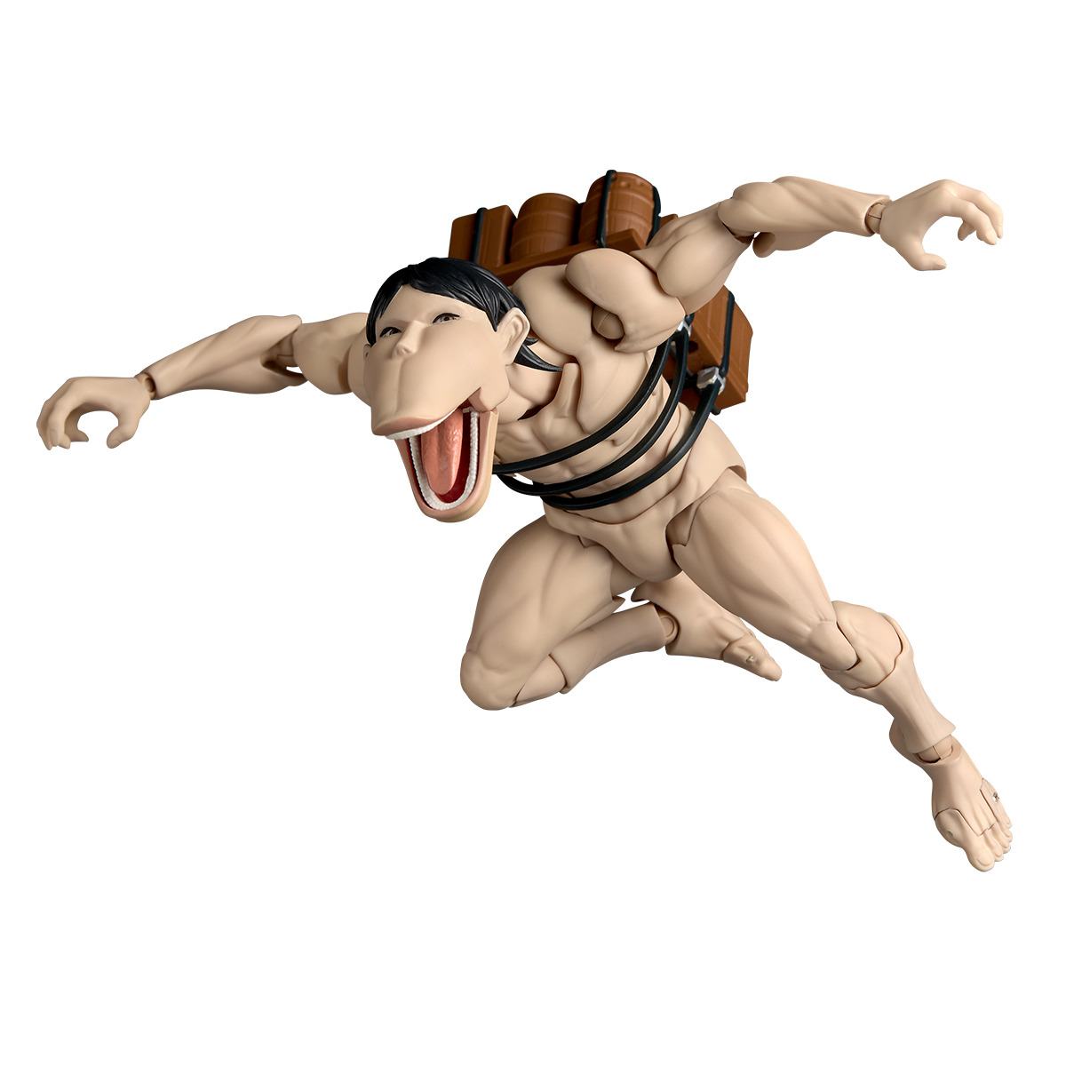Revoltech Amazing Yamaguchi Attack On Titan Cart Titan Action Figure
