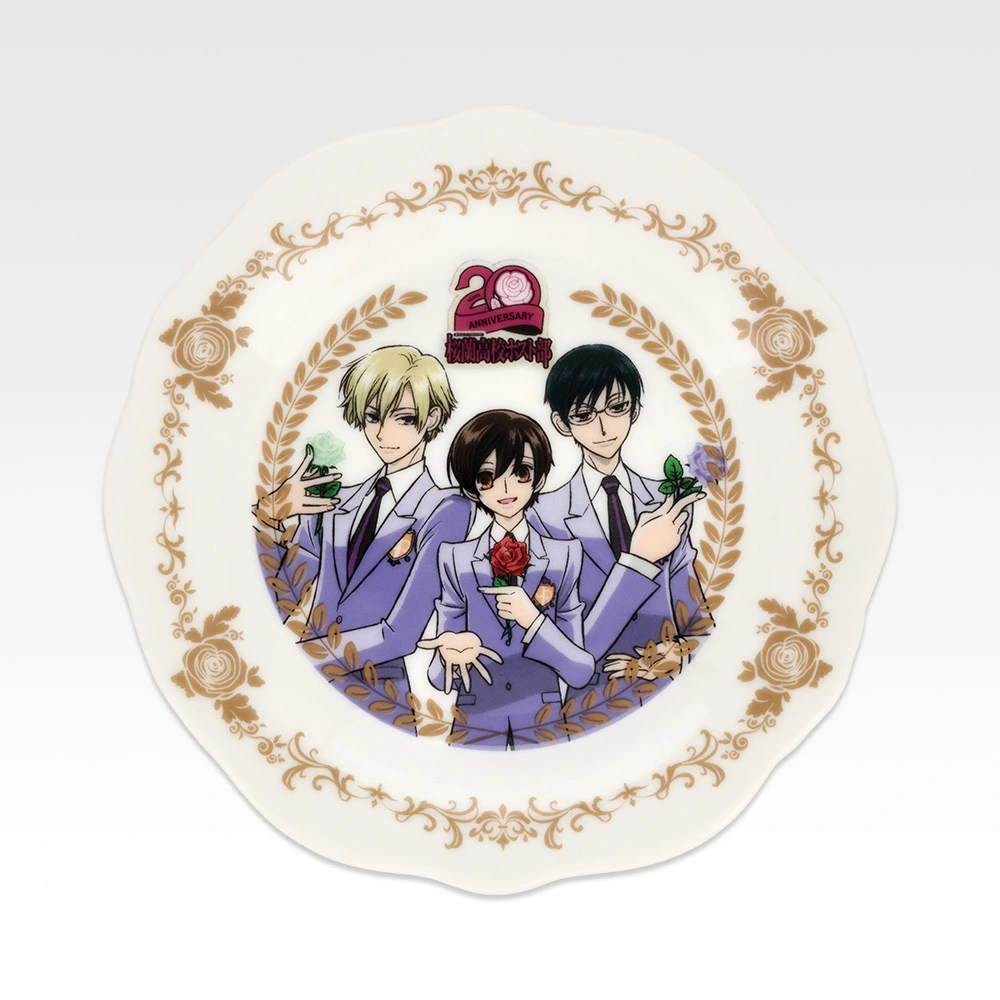 Ichiban Kuji Ouran High School Host Club 20th Anniversary - C Prize Memorial Plate (2 Types)