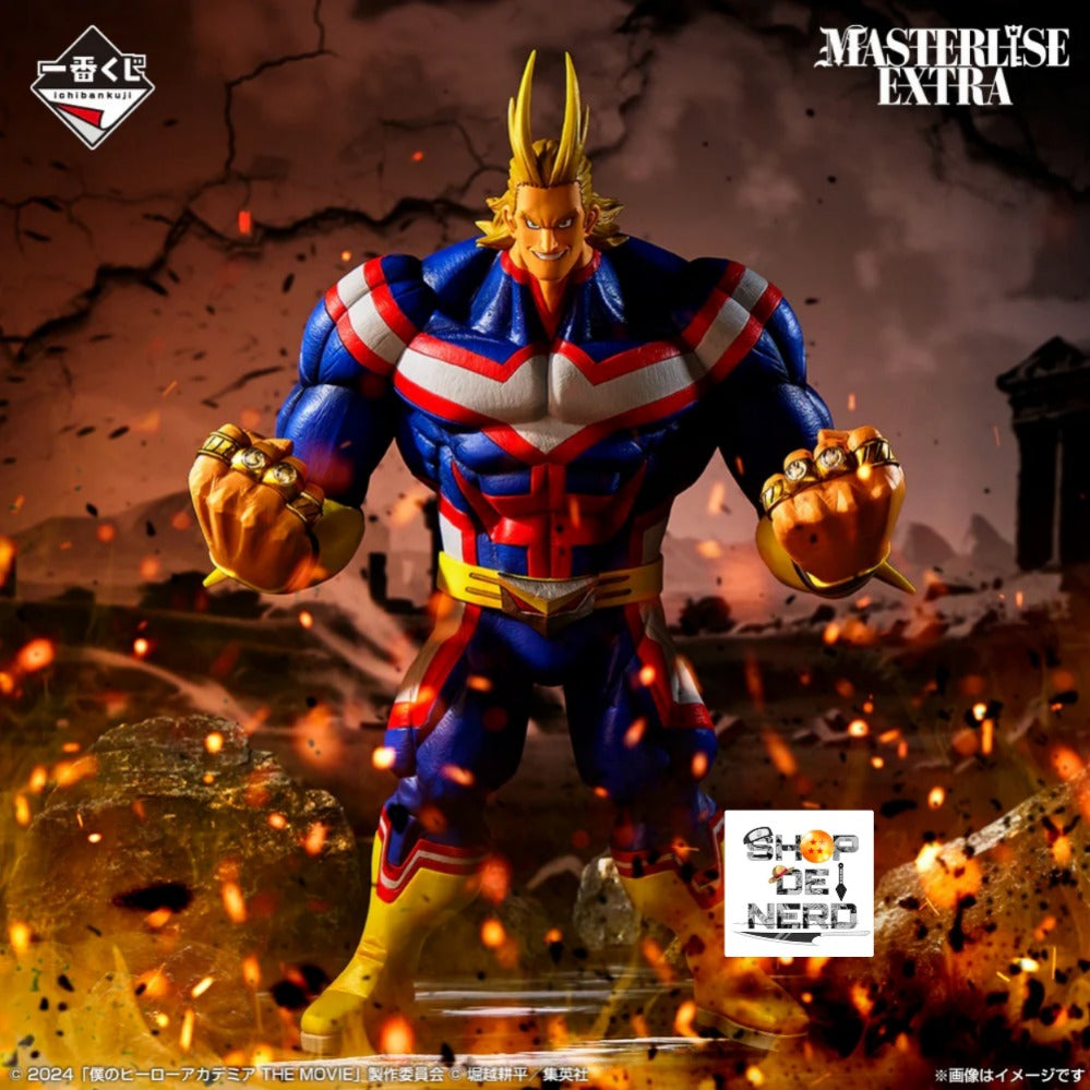 ICHIBAN KUJI MY HERO ACADEMIA - YOU'RE NEXT - LAST ONE PRIZE - DARK MIGHT (BALDO GORRINI) MASTERLISE EXTRA