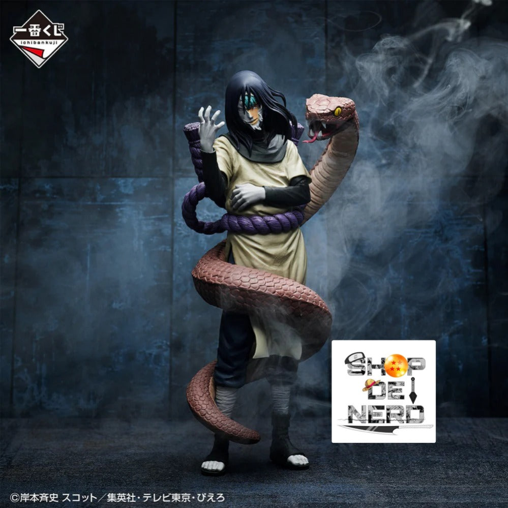 ICHIBAN KUJI NARUTO SHIPPUDEN - LEGENDARY THREE NINJAS - B PRIZE - OROCHIMARU MASTERLISE EMOVING