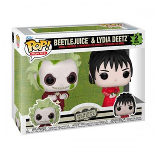 Funko POP! Beetlejuice 2: Beetlejuice & Lydia Deetz 2PK