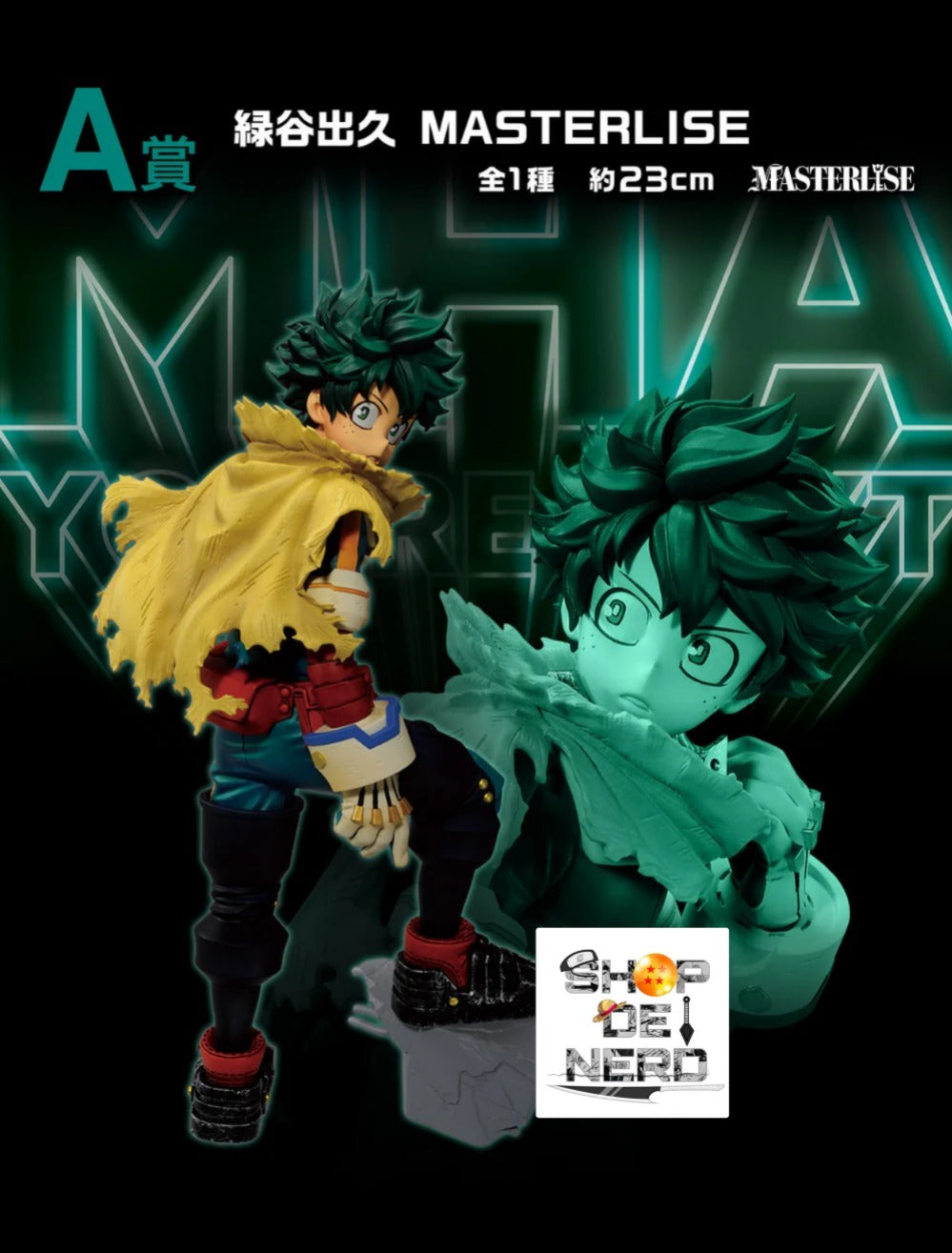 ICHIBAN KUJI MY HERO ACADEMIA - YOU'RE NEXT - A PRIZE - IZUKU MIDORIYA MASTERLISE