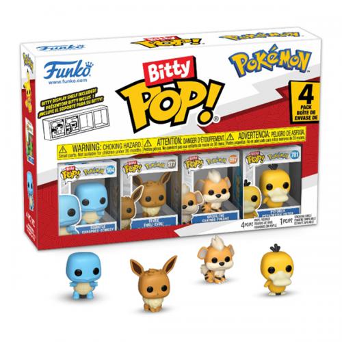 Funko Bitty POP! 4 Pack Pokemon: Squirtle
