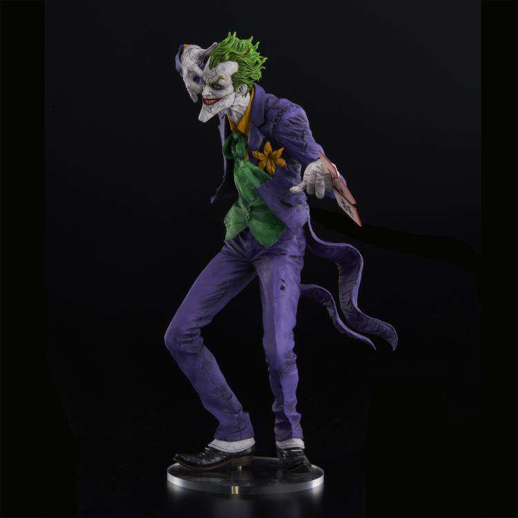 Sofbinal Joker Laughing Purple. Statue