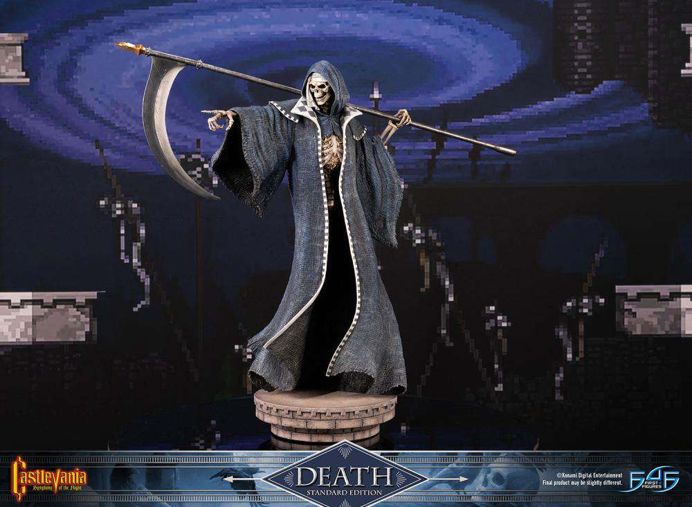 Castelvania Symphony Of Night Death Statue