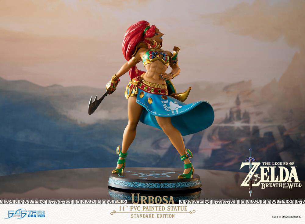 Legend of zelda botw urbosa pvc statue