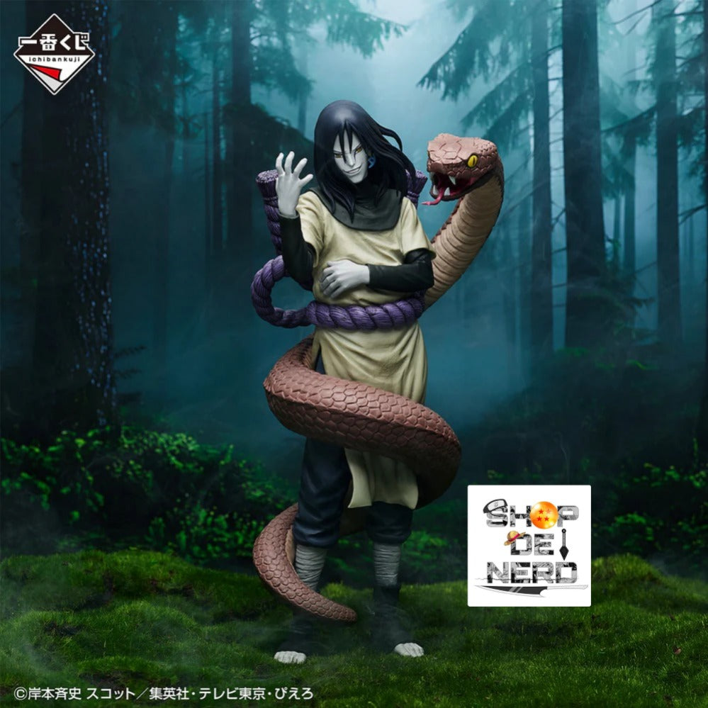 ICHIBAN KUJI NARUTO SHIPPUDEN - LEGENDARY THREE NINJAS - B PRIZE - OROCHIMARU MASTERLISE EMOVING