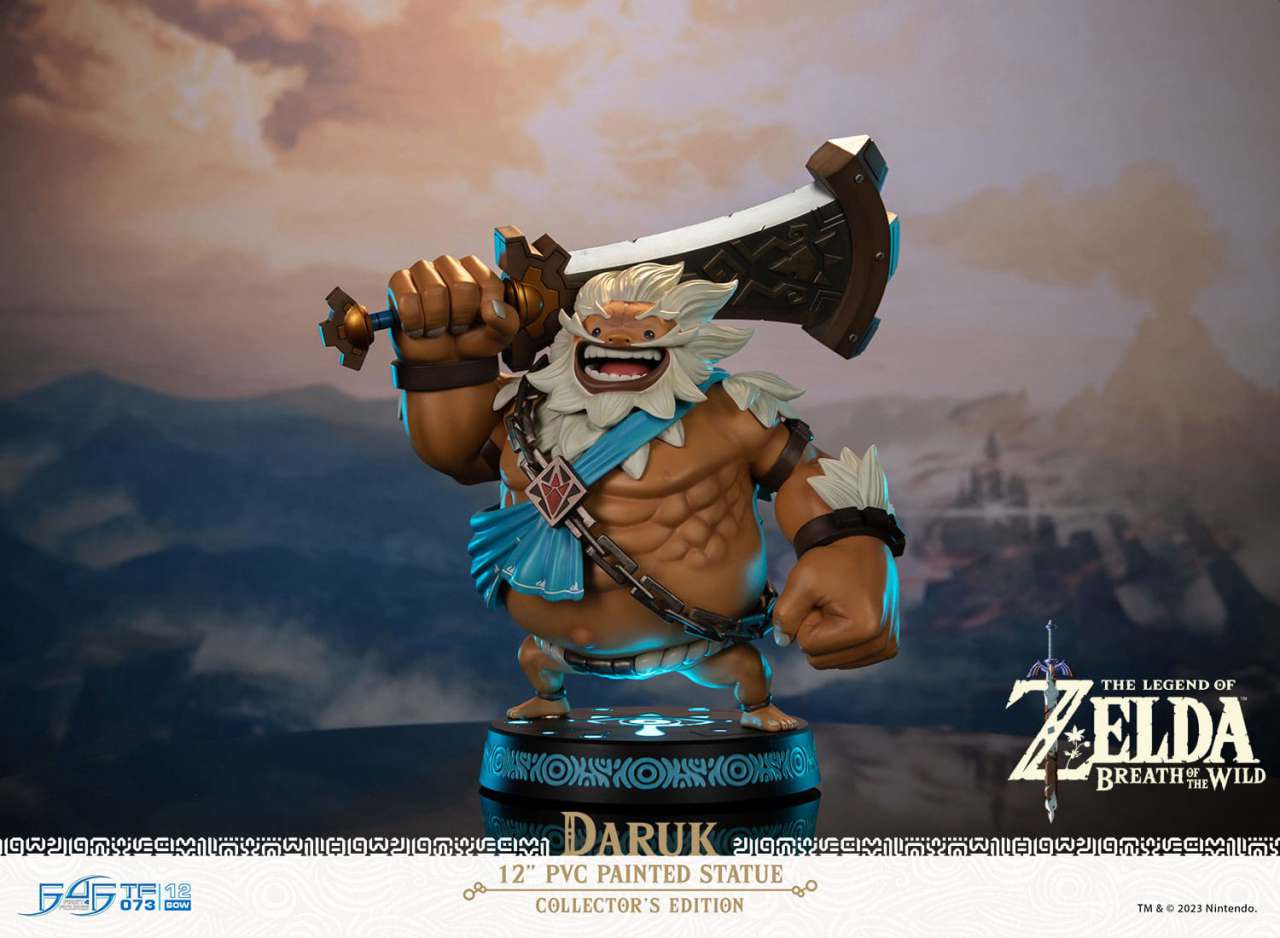 Legend Zelda Botw Daruk Coll Pvc Statue