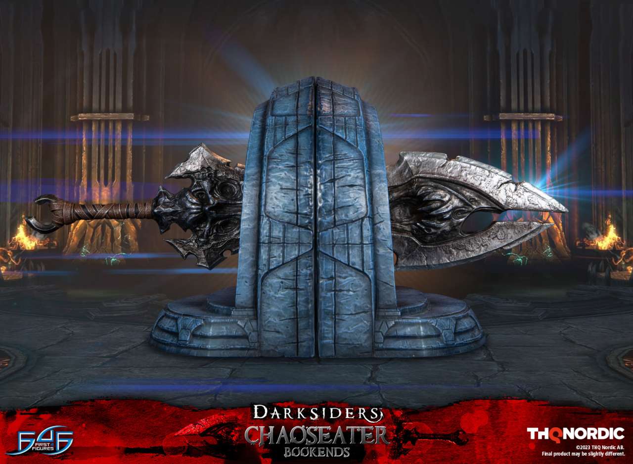 Darksiders Chaoseater Bookends
