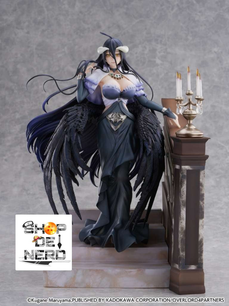 Overlord Albedo Jet Black Dress 1/7