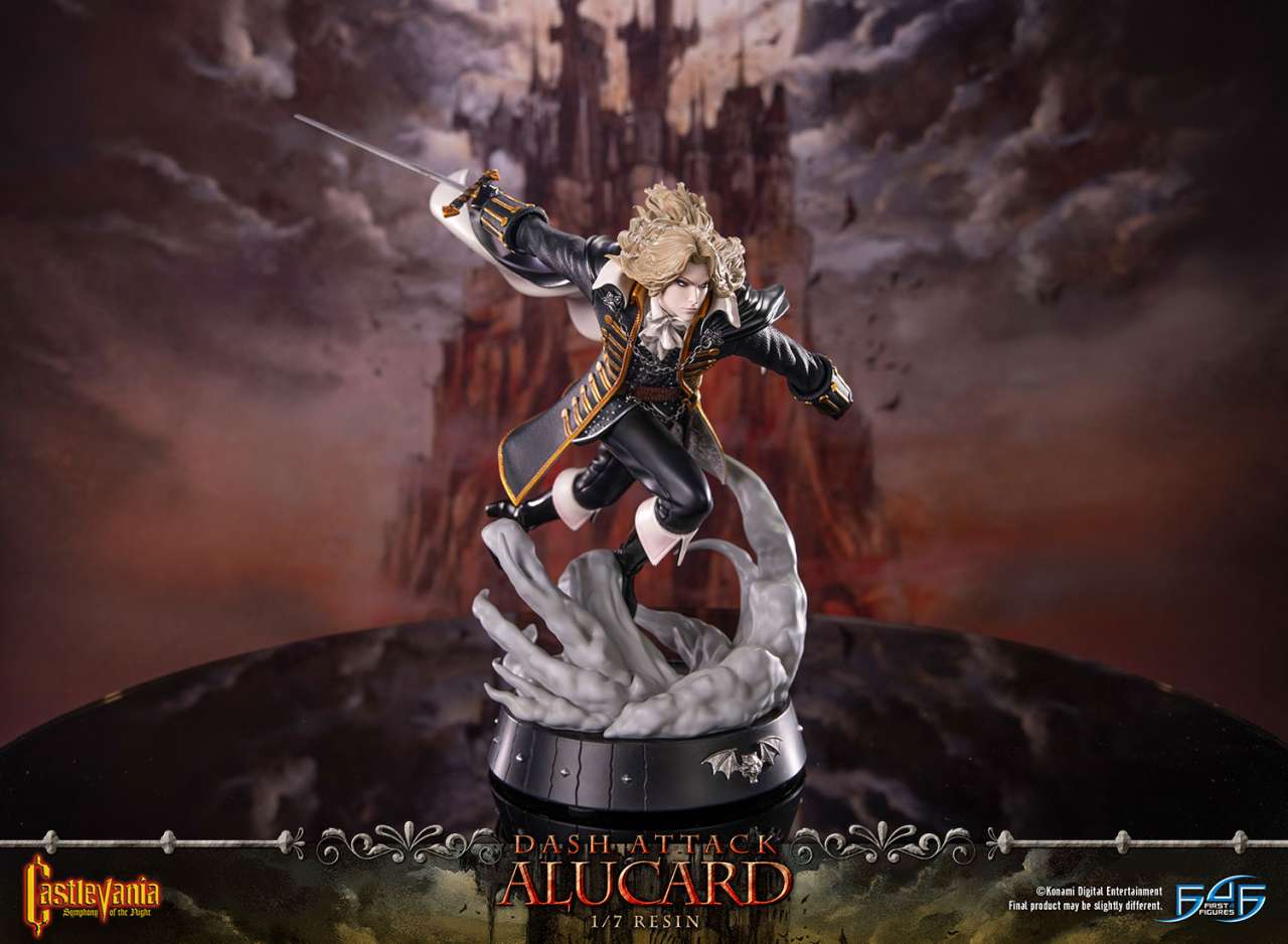 Castlevania Symphony Of The Night Dash Attack Alucard Statue