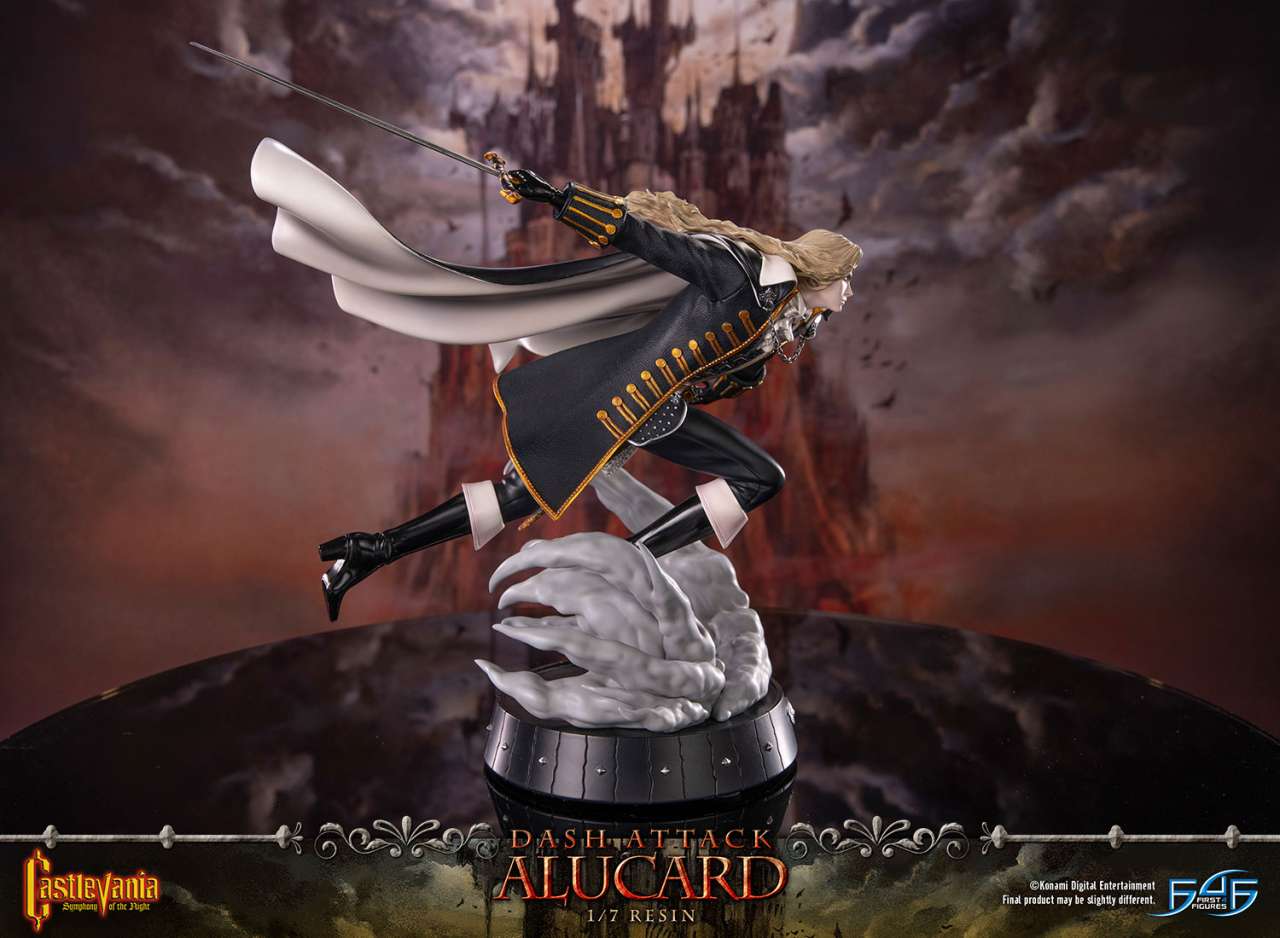 Castlevania Symphony Of The Night Dash Attack Alucard Statue