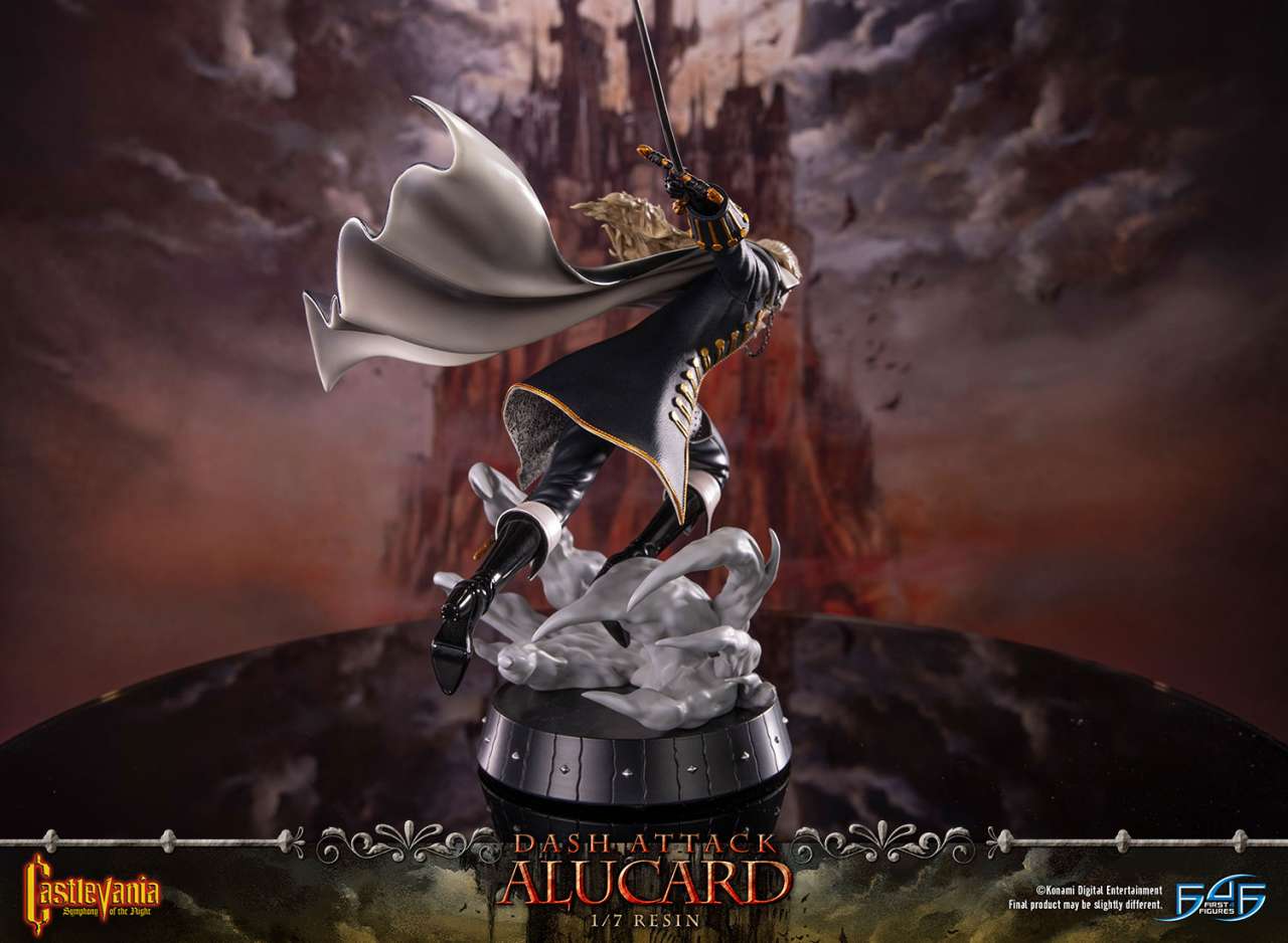 Castlevania Symphony Of The Night Dash Attack Alucard Statue