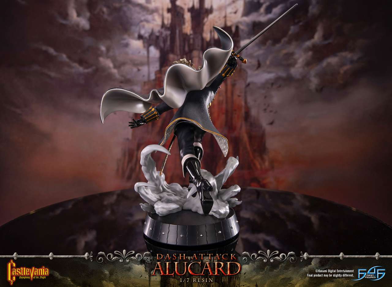 Castlevania Symphony Of The Night Dash Attack Alucard Statue
