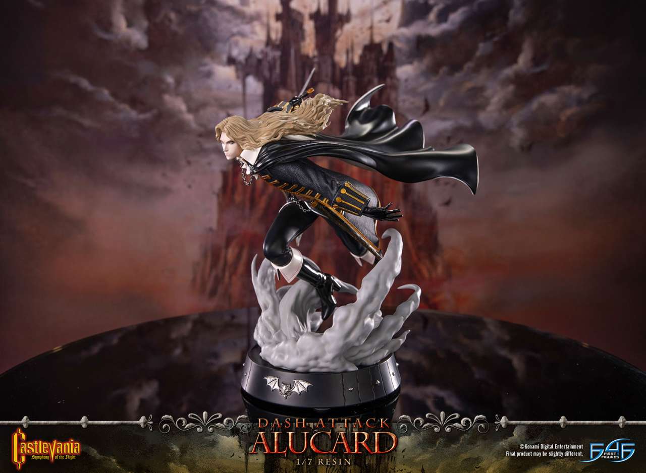 Castlevania Symphony Of The Night Dash Attack Alucard Statue