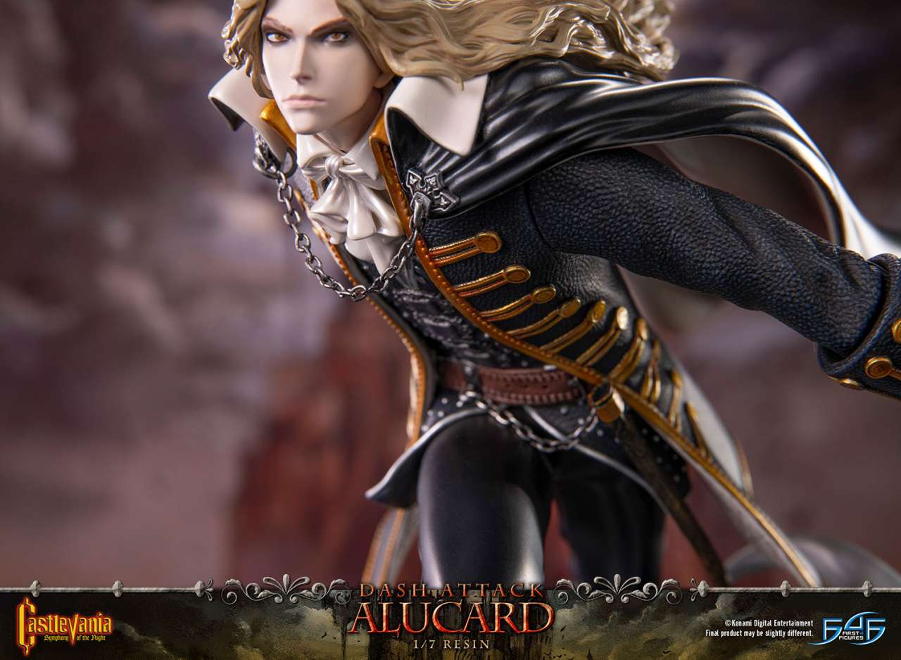 Castlevania Symphony Of The Night Dash Attack Alucard Statue