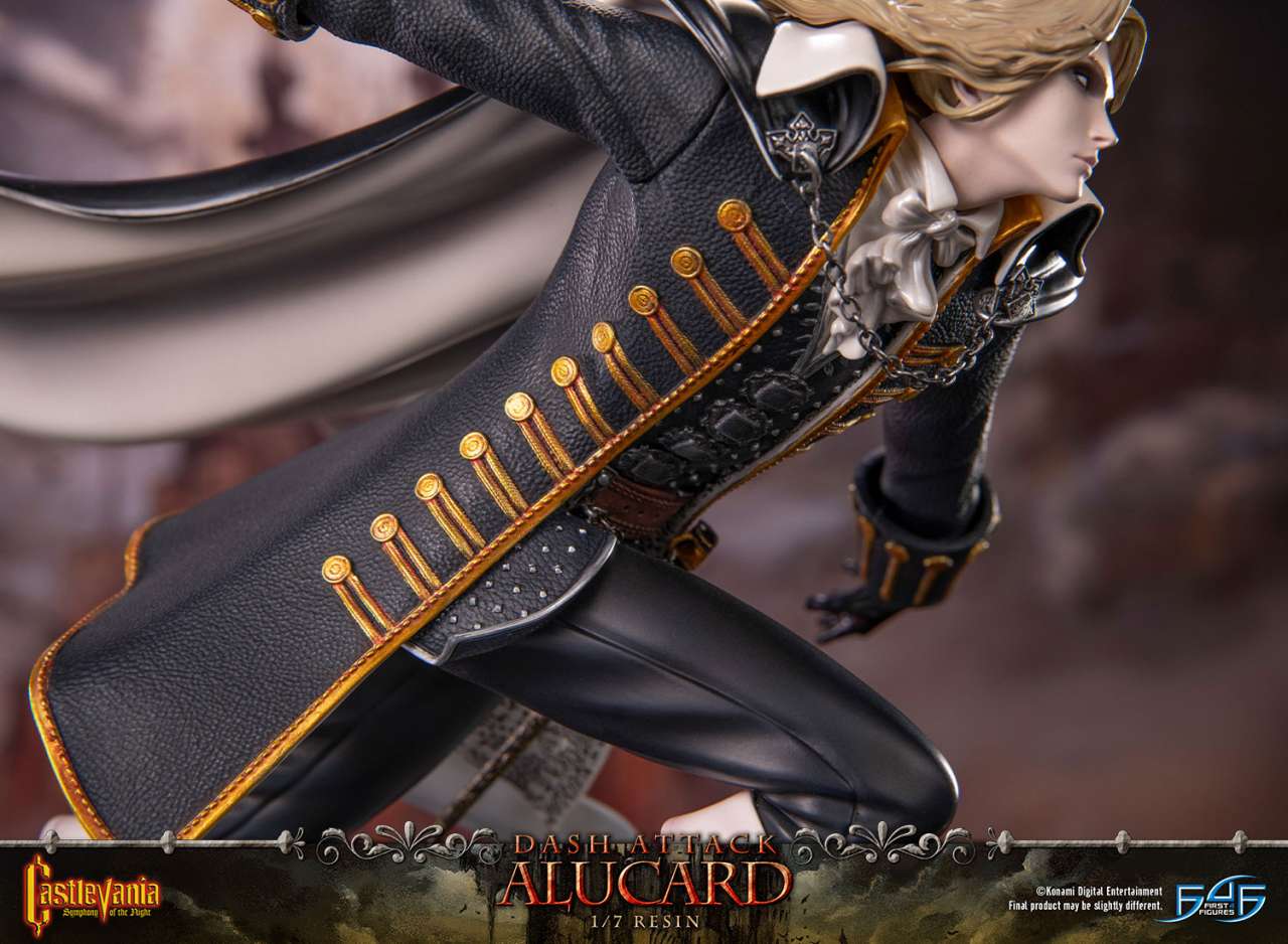 Castlevania Symphony Of The Night Dash Attack Alucard Statue