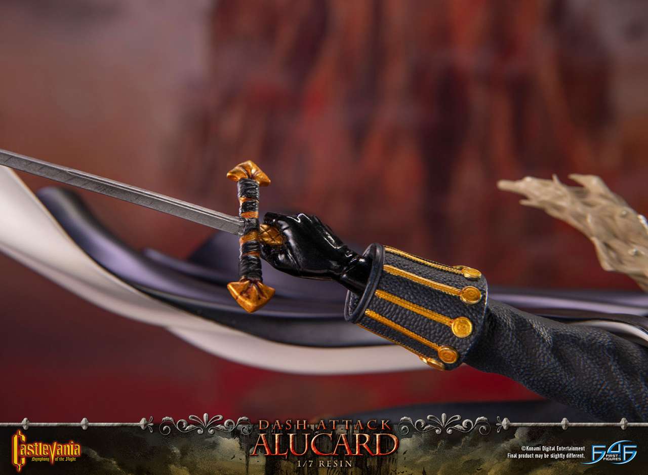 Castlevania Symphony Of The Night Dash Attack Alucard Statue