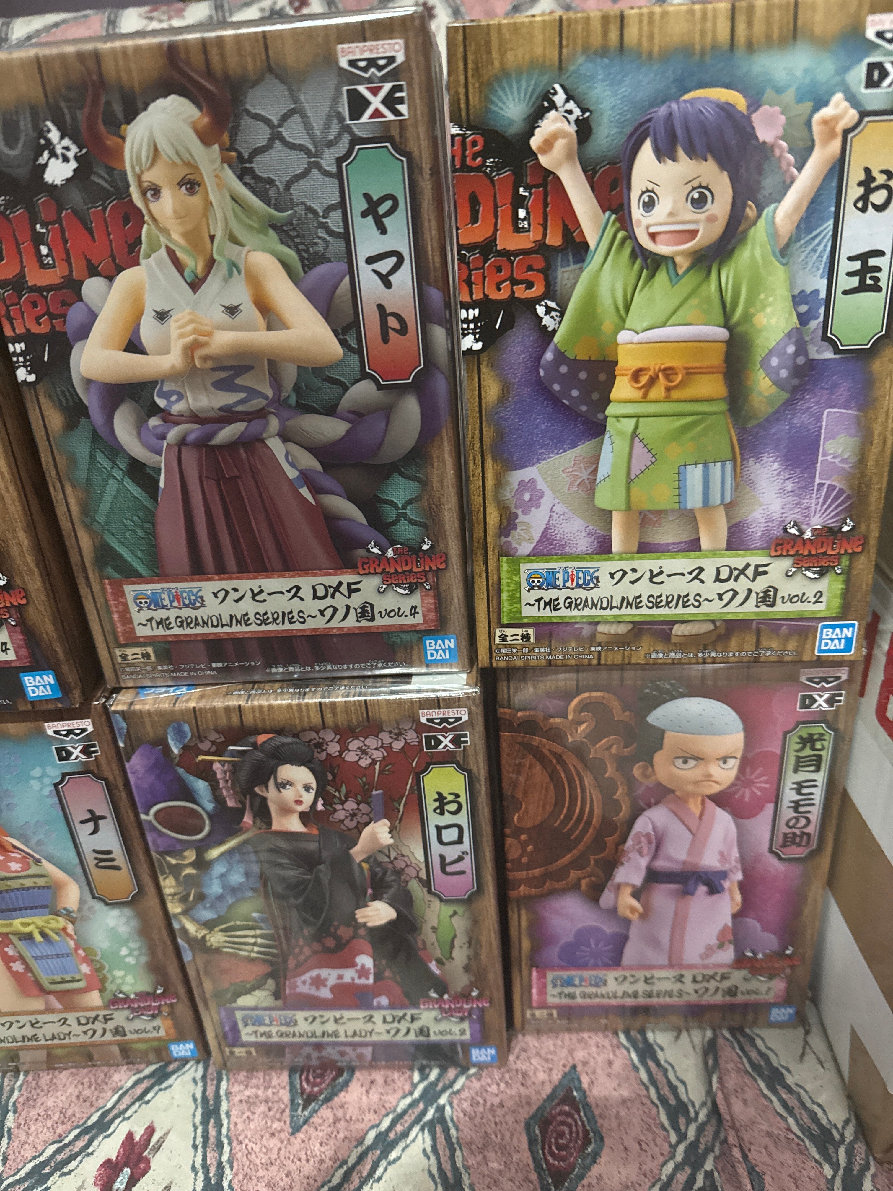 One piece lotto 8 banpresto Wano