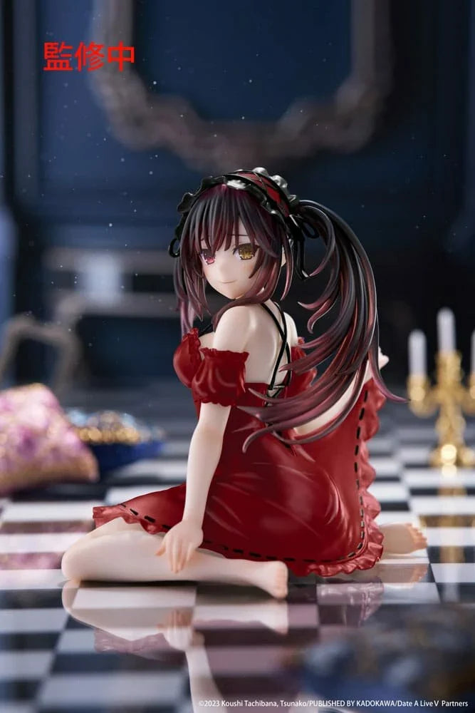 Date   A   Live   V   Desktop   Cute   Figure   -   Kurumi   Tokisaki   Nightwear   ver.   Renewal