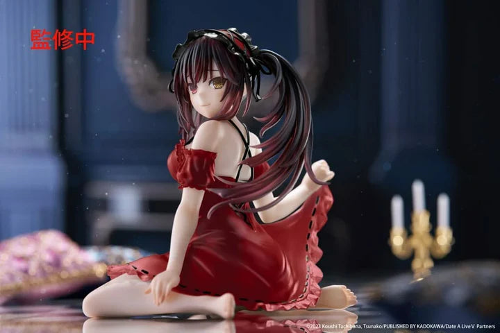 Date   A   Live   V   Desktop   Cute   Figure   -   Kurumi   Tokisaki   Nightwear   ver.   Renewal