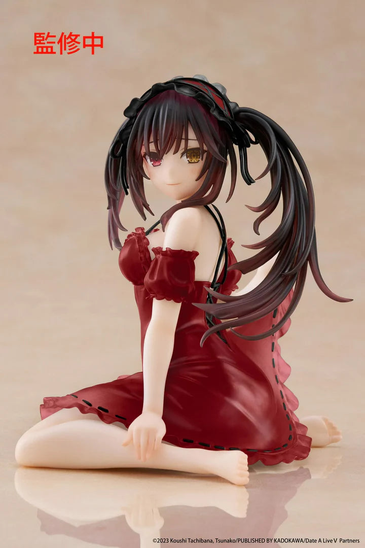 Date   A   Live   V   Desktop   Cute   Figure   -   Kurumi   Tokisaki   Nightwear   ver.   Renewal