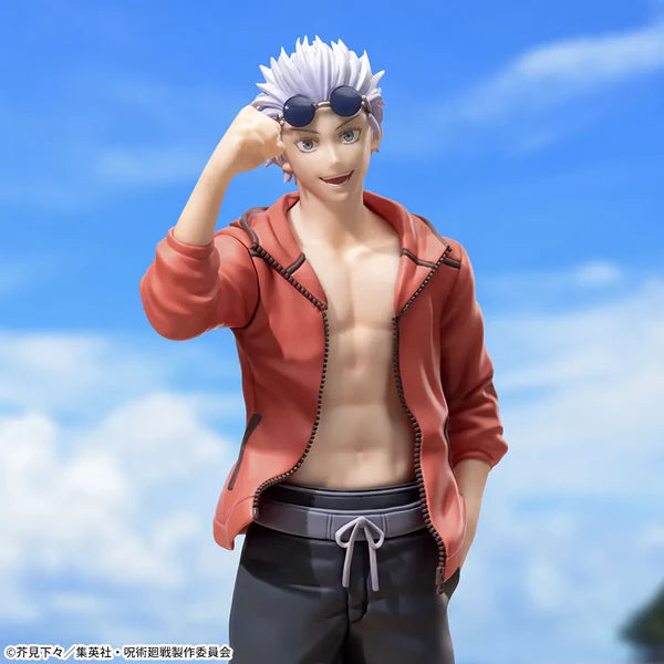 Satoru Gojo At The Sea Jujutsu Kaisen Kaidama Tamaori Luminasta