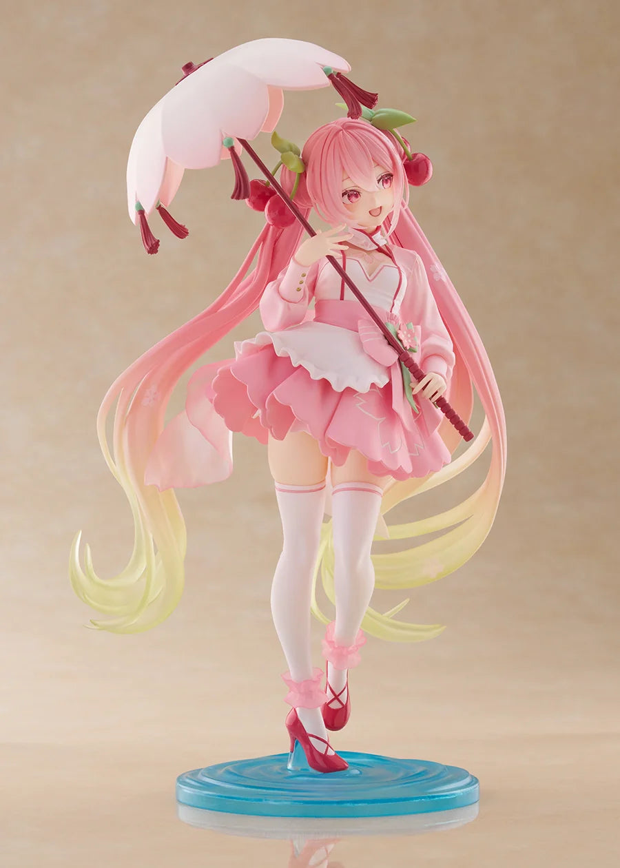 Hatsune Miku AMP+ Figure - Sakura Dress Ver.