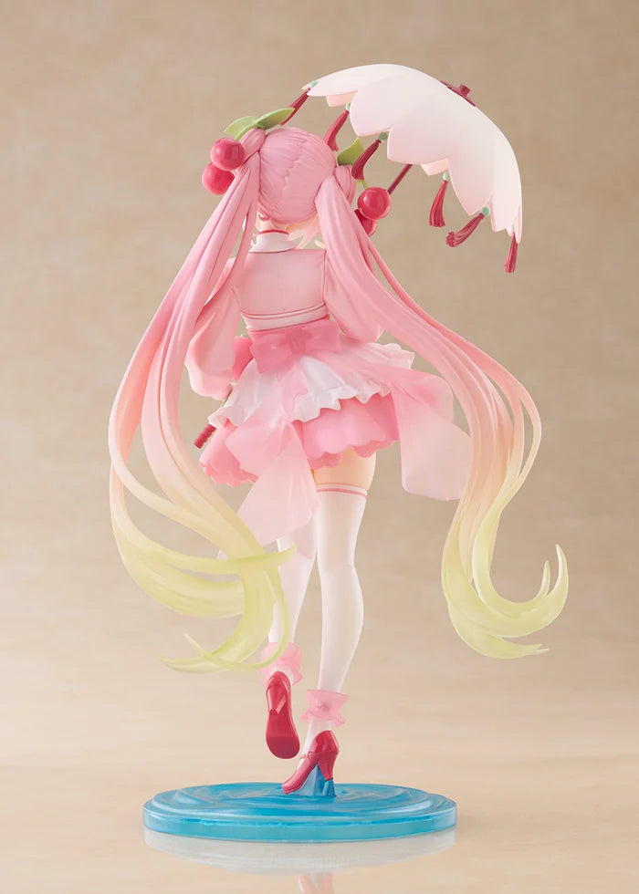Hatsune Miku AMP+ Figure - Sakura Dress Ver.
