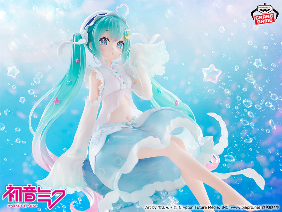 Hatsune Miku Banpresto Evolve Clearluxe - Hatsune Miku Jellyfish Ver.