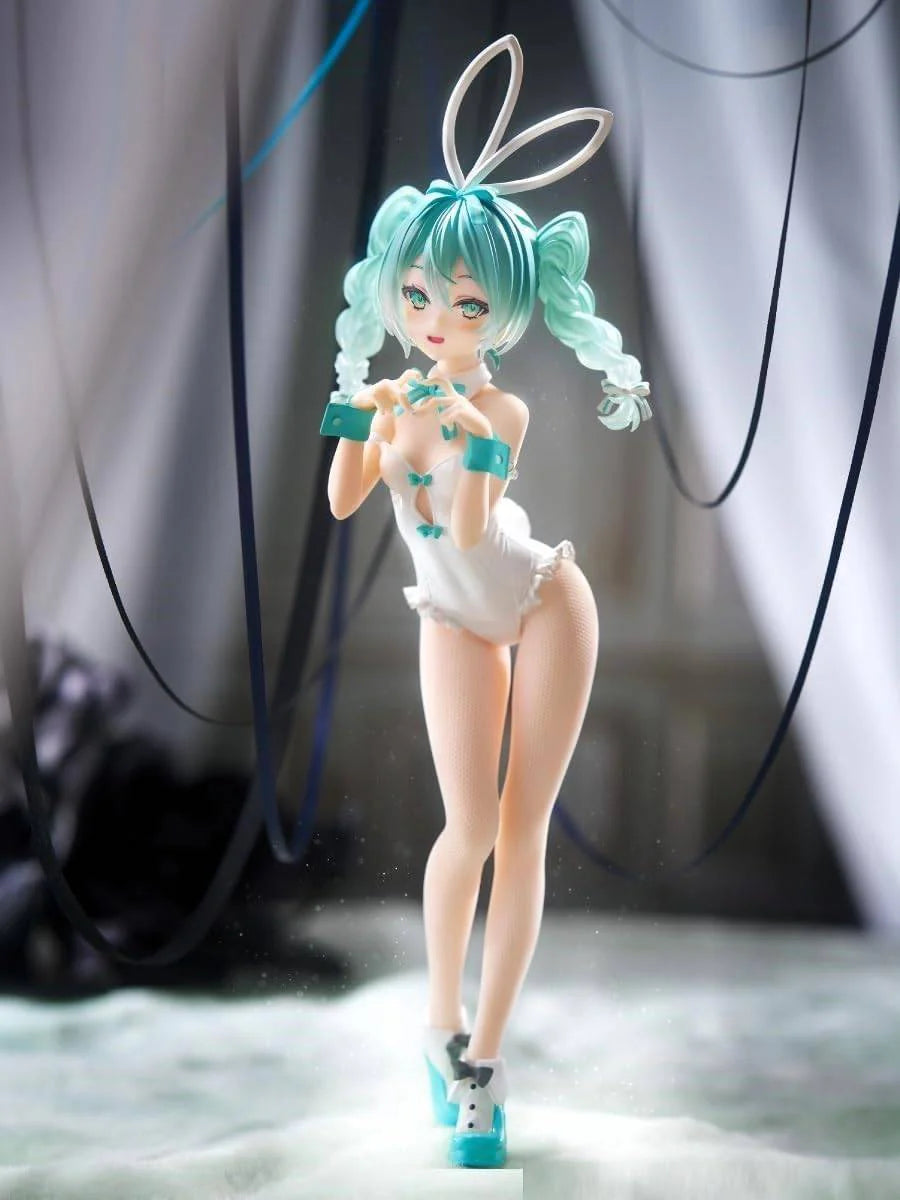 Hatsune   Miku   BiCute   Bunnies   Figure   -   Hatsune   Miku   Rurudo   White   ver.