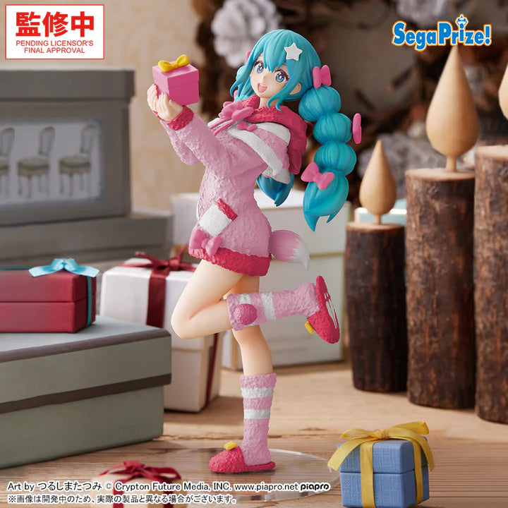 Hatsune Miku Mokomoko Christmas High Premium Figure
