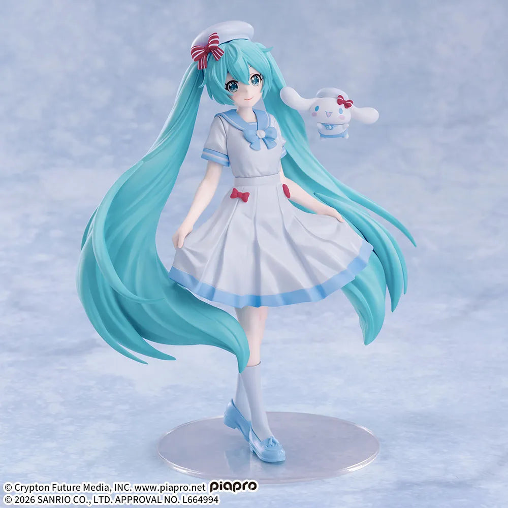 Hatsune Miku XStellar Figure - Hatsune Miku x Cinnamoroll Summer Ver.