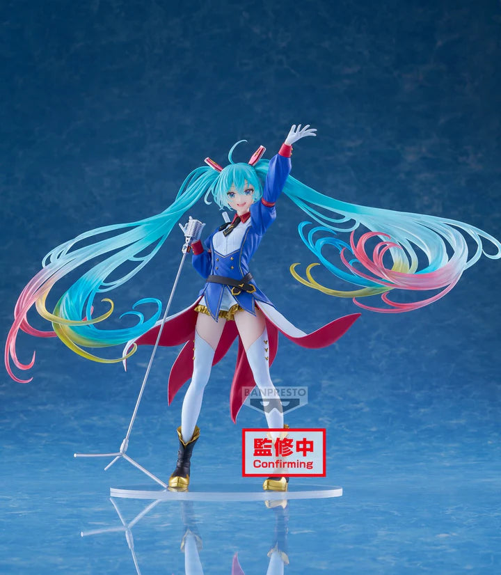 Hatsune   Miku   x   Gundam   Banpresto   Evolve   -   Hatsune   Miku   Gundam   Collaboration   Figure