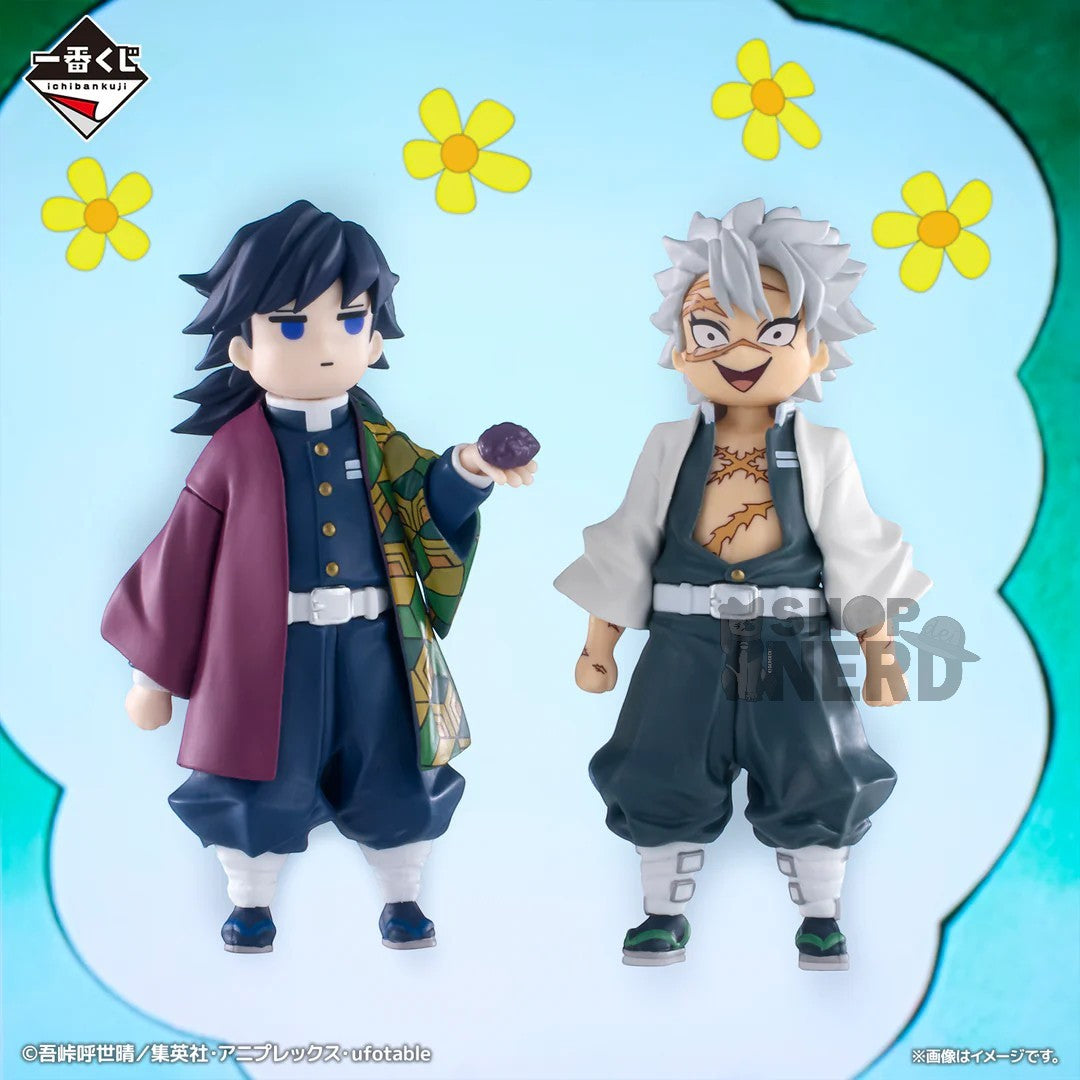 ICHIBAN KUJI DEMON SLAYER KIMETSU NO YAIBA THE SUCCESSOR - C PRIZE IMAGINATIVE REPRODUCTION FIGURE OF GIYU TOMIOKA AND SANEMI SHINAZUGAWA