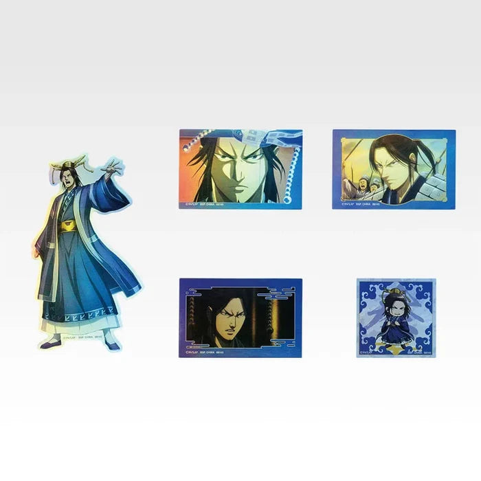 ICHIBAN KUJI KINGDOM THE ANIMATION THE TWO WHEELS OF WISDOM - HOLOGRAM STICKER FULL SET LOT I