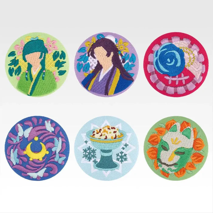 Ichiban Kuji The Apothecary Diaries - E Prize Embroidered Pin Badge Set of 6 Types